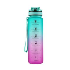 Бутылка для воды NILS NCD04, 950 мл, розово-зеленая цена и информация | Фляги для воды | 220.lv