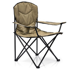 Tūristu krēsls Meteor Hiker, zaļš cena un informācija | Tūrisma mēbeles | 220.lv
