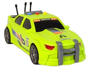 Rotaļlietu policijas sporta automašīna 1:16, zaļa cena un informācija | Rotaļlietas zēniem | 220.lv