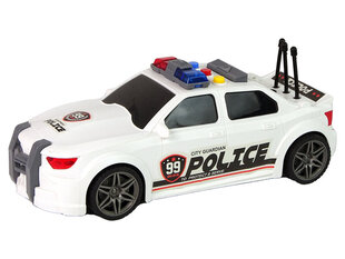 Rotaļlietu sporta policijas automašīna 1:16, balta cena un informācija | Rotaļlietas zēniem | 220.lv