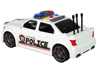 Игрушечная спортивная полицейская машина 1:16, белая цена и информация | Игрушки для мальчиков | 220.lv