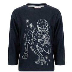 Пижама с длинным рукавом для мальчиков Marvel Spiderman, синий/серый цена и информация | Пижамы, халаты для мальчиков | 220.lv