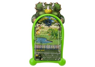 Arkādes spēle ar statīvu Pinball Dinosaurs, zaļa cena un informācija | Attīstošās rotaļlietas | 220.lv