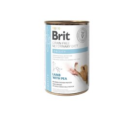 Brit GF Veterinary Diets Obesity влажный корм для собак с избыточным весом, 0,4 кг цена и информация | Консервы для собак | 220.lv