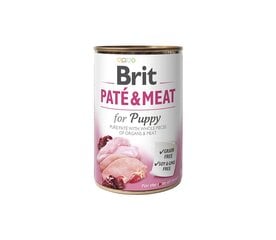 Brit Care Chicken&Turkey Pate&Meat Puppy влажный корм для щенков, 400 г цена и информация | Консервы для собак | 220.lv