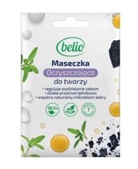 Sejas attīrošā maska ​​Belio, 10 ml cena un informācija | Sejas maskas, acu maskas | 220.lv