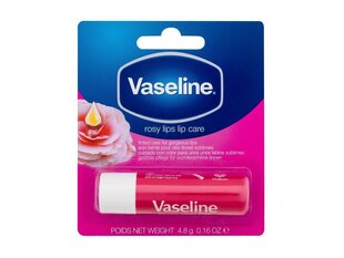 Lūpu balzams Vaseline Rosy Lips Lip Care, 4,8 g cena un informācija | Lūpu krāsas, balzāmi, spīdumi, vazelīns | 220.lv