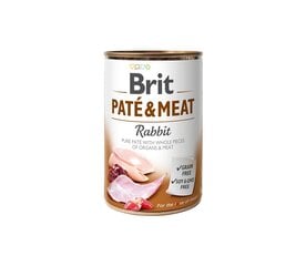 Brit Care Rabbit Paté & Meat влажный корм для собак, 400 г цена и информация | Консервы для собак | 220.lv