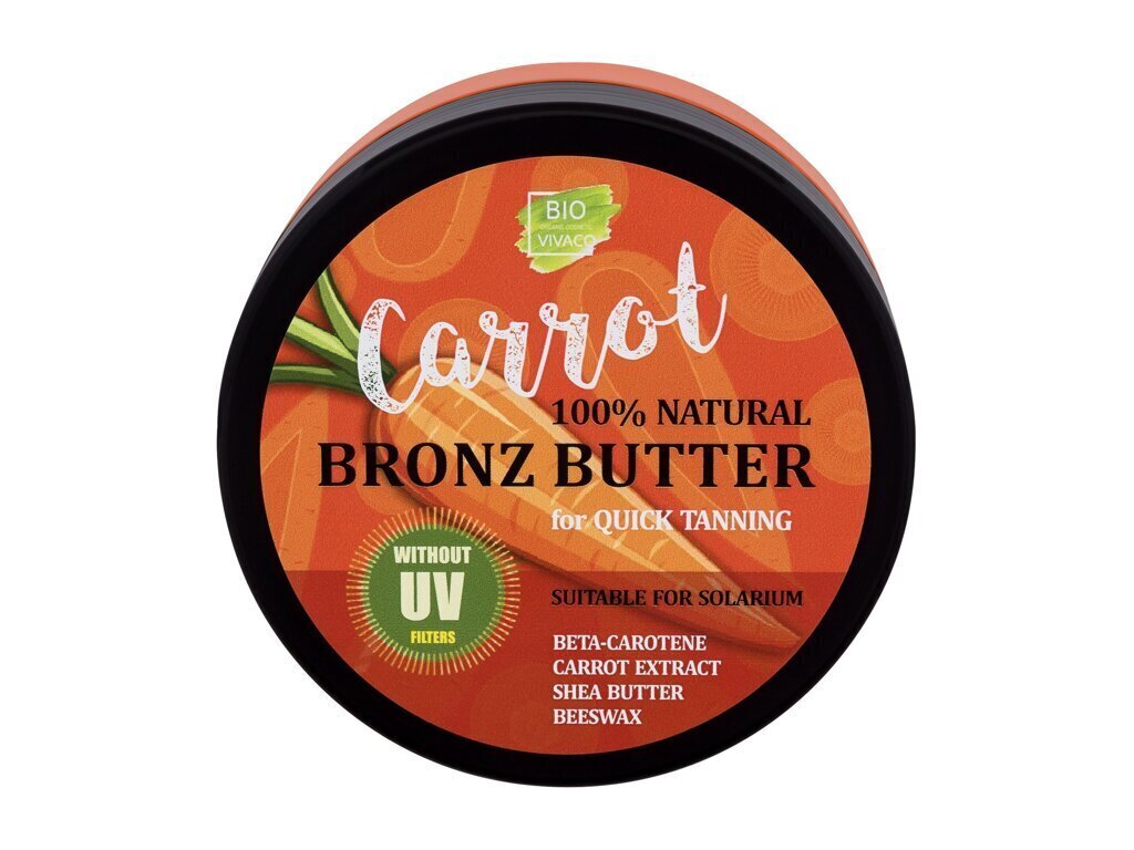 Vivaco Bio Carrot Bronz Butter 150ml цена и информация | Sauļošanās krēmi | 220.lv