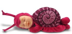 Anne Geddes lelle - Sarkans gliemezis, 23 cm cena un informācija | Mīkstās (plīša) rotaļlietas | 220.lv