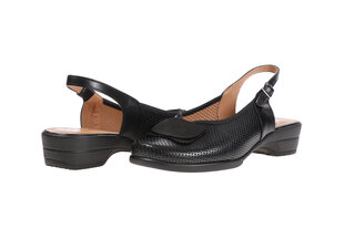 Sandales sievietēm Galant 33248, melnas cena un informācija | Sieviešu sandales | 220.lv