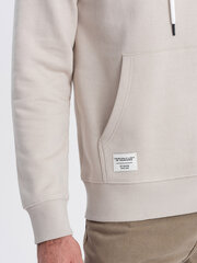 Džemperis vīriešiem Ombre Clothing om-ssbn-0177, bēšs cena un informācija | Vīriešu jakas | 220.lv