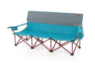 Saliekams tūristu krēsls Costway, zils, 196 x 70 x 82 cm cena un informācija | Tūrisma mēbeles | 220.lv