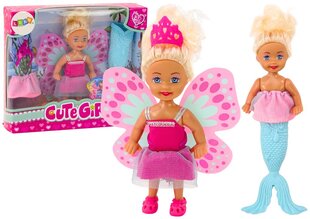 Мини-кукла Русалочка 2в1 цена и информация | Игрушки для девочек | 220.lv
