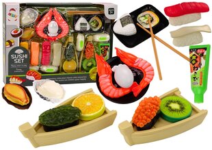 Игрушечный набор суши для детей 24 штуки цена и информация | Игрушки для девочек | 220.lv