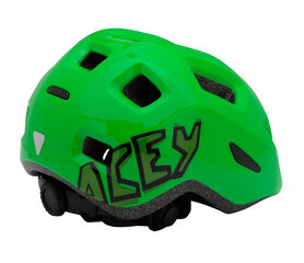 Bērnu velosipēda ķivere Kellys Acey, zaļa cena un informācija | Ķiveres | 220.lv