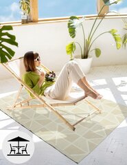 E-grīdas plakanais paklājs, 120 x 170 cm cena un informācija | Paklāji | 220.lv