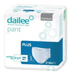 DAILEE Pant Premium Plus S bikses 15gab. цена и информация | Подгузники, прокладки, одноразовые пеленки для взрослых | 220.lv