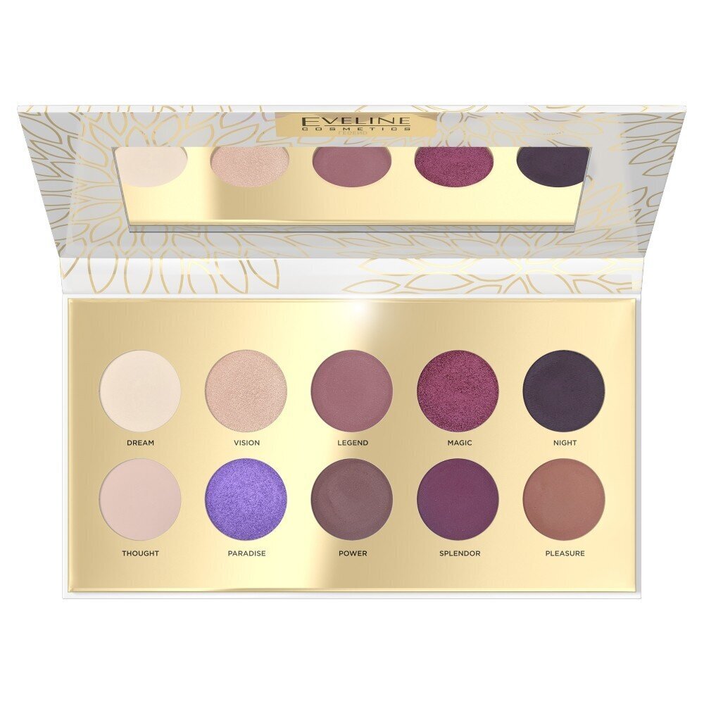 Acu ēnu palete Eveline Fantasy Eyeshadow Palette, 10 g цена и информация | Acu ēnas, skropstu tušas, zīmuļi, serumi | 220.lv