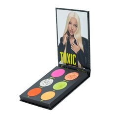 Acu ēnu palete Ingrid Toxic By Fagata Eyeshadow Palette, 6 g cena un informācija | Acu ēnas, skropstu tušas, zīmuļi, serumi | 220.lv