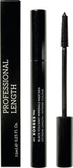 Skropstu tuša Korres Volcanic Minerals Professional Length Mascara, 01 Black, 8 ml cena un informācija | Acu ēnas, skropstu tušas, zīmuļi, serumi | 220.lv