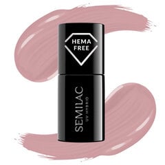 Hibrīda nagu laka Semilac UV Hybrid, 586 Dirty Rose Nude, 7 ml cena un informācija | Nagu lakas, stiprinātāji | 220.lv