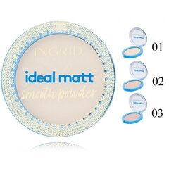 Kompaktais pūderis Ingrid Ideal Matt Smooth Powder, 03, 8 g cena un informācija | Grima bāzes, tonālie krēmi, pūderi | 220.lv