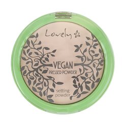 Kompaktais pūderis Lovely Vegan Pressed Powder, 10 g cena un informācija | Grima bāzes, tonālie krēmi, pūderi | 220.lv