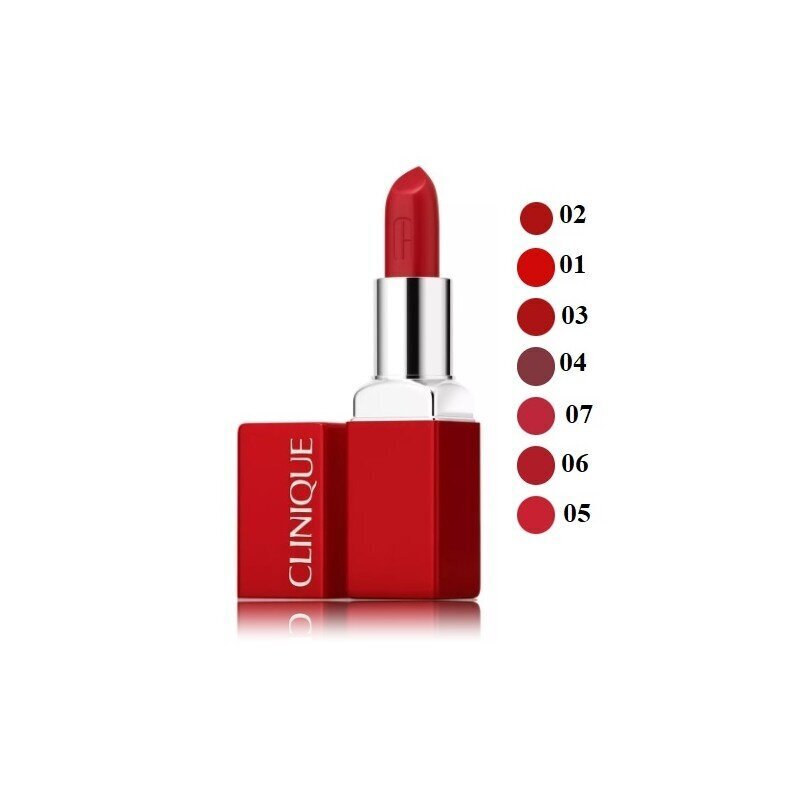 Lūpu krāsa Clinique Even Better Pop Lip Colour Blush, 03 Red-y To Party, 3.6 g цена и информация | Lūpu krāsas, balzāmi, spīdumi, vazelīns | 220.lv