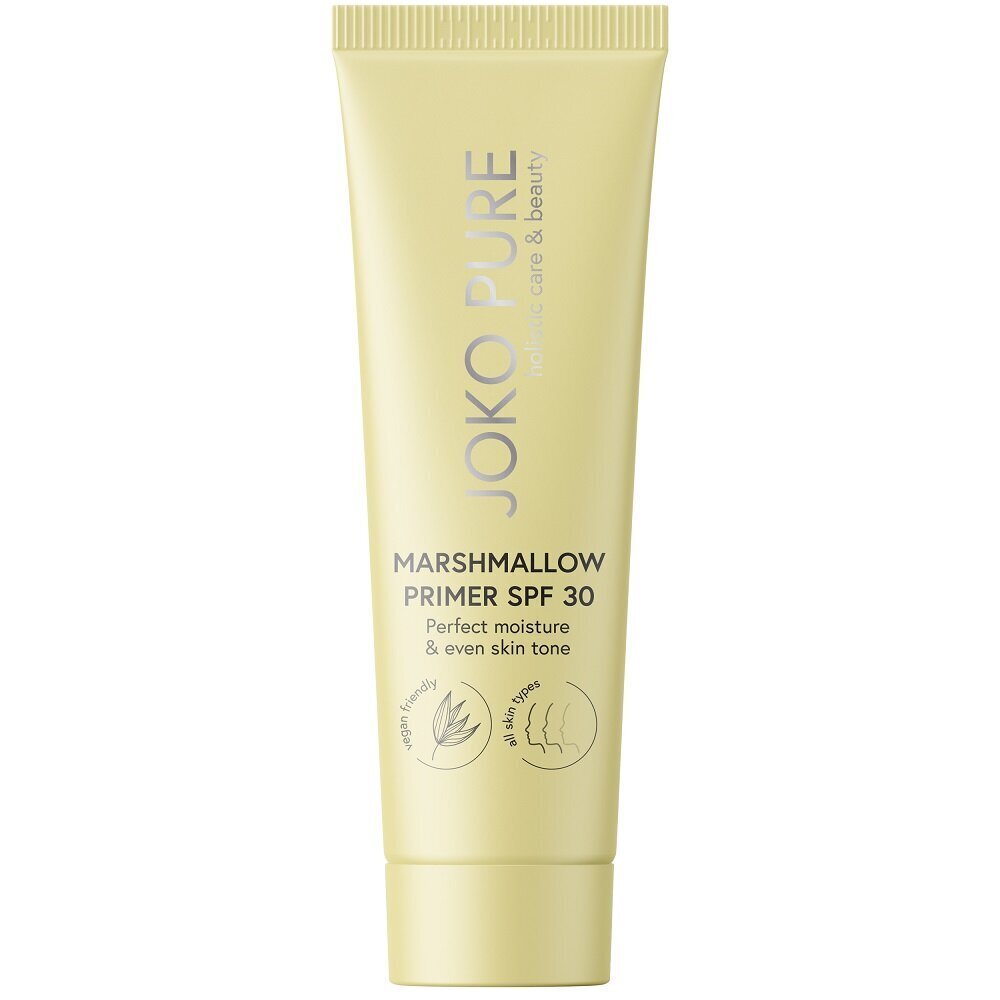 Grima pamats Joko Pure Marshmallow Primer SPF30, 30 ml cena un informācija | Grima bāzes, tonālie krēmi, pūderi | 220.lv