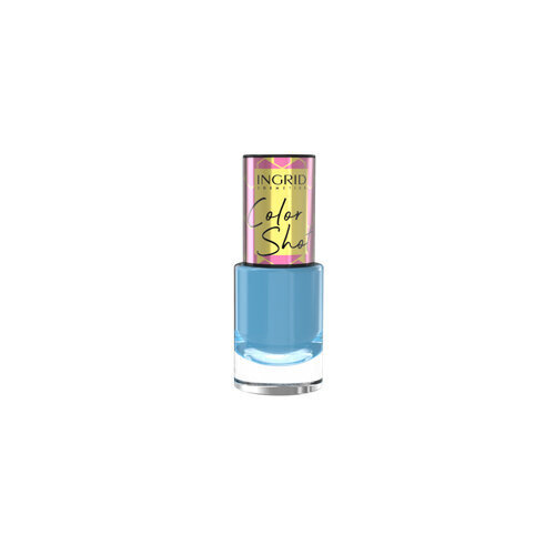 Nagu laka Ingrid Color Shot Nail, 03 Baby Blue, 7 ml цена и информация | Nagu lakas, stiprinātāji | 220.lv