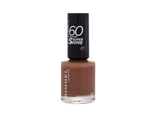 Rimmel 60 Seconds Super Shine Nail Polish 140 Chocolate Eclipse цена и информация | Лаки для ногтей, укрепители | 220.lv