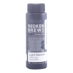 Matu krāsa Redken Brews, Light Natural, vīriešiem, 60 ml cena un informācija | Matu krāsas | 220.lv