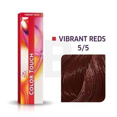 Matu krāsa Wella Professionals Color Touch, Vibrant Reds 5/5, 60 ml cena un informācija | Matu krāsas | 220.lv