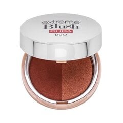 Pupa Extreme Blush DUO 120 Radiant Caramel - Glow Spice 4 г цена и информация | Бронзеры (бронзаторы), румяна | 220.lv