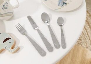 Villeroy & Boch детский комплект столовых приборов "Walk like an Elephant", 4шт цена и информация | Столовые приборы | 220.lv