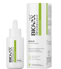 Biovax Trychologic Сыворотка для кожи головы против жирности, 50 мл цена и информация | Средства для укрепления волос | 220.lv
