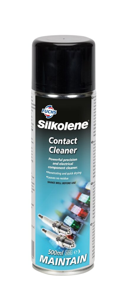 Eļļa Silkolene Contact Cleaner Spray 0.5l (601398681) cena un informācija | Moto eļļas | 220.lv