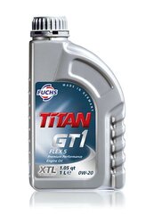 Eļļa Titan GT1 FLEX 5 0W-20 1l (602061393) cena un informācija | Motoreļļas | 220.lv