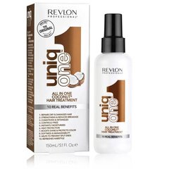 Revlon Professional Uniq One All In One Coconut Treatment Несмываемое лечение для всех типов волос 150 мл цена и информация | Средства для укрепления волос | 220.lv