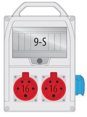 Sadales iekārta 196963350 1 gab cena un informācija | Elektrības slēdži, rozetes | 220.lv