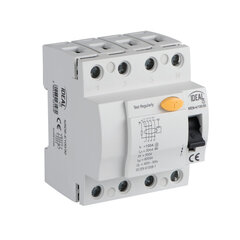 Устройство остаточного тока KRD6 2P 63A AC 30mA Идеально цена и информация | Электрические выключатели, розетки | 220.lv