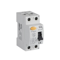 Устройство остаточного тока KRD6 2P 63A AC 30mA Идеально цена и информация | Электрические выключатели, розетки | 220.lv
