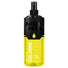 Losjons pēc skūšanās Nishman After Shave Cologne N.4 Lemon vīriešiem, 400 ml cena un informācija | Skūšanās piederumi, kosmētika | 220.lv