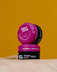 Matēta matu veidošanas pasta Nishman M5 Fibre Hair Sculpting Matte Look Wax vīriešiem, 30 ml cena un informācija | Matu veidošanas līdzekļi | 220.lv