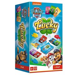 Kāršu spēle Lucky Paw Patrol Trefl, 02593, 120 daļas cena un informācija | Galda spēles | 220.lv