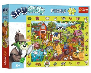 Puzzle Observational SpyGuy — Farm Trefl, 15589, 24 daļas cena un informācija | Puzles, 3D puzles | 220.lv