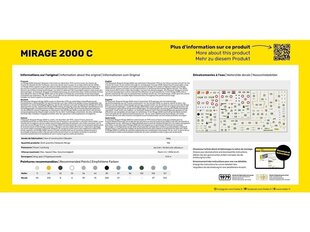 Saliekamais modelis Heller Mirage 2000 C cena un informācija | Konstruktori | 220.lv