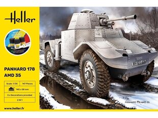 Saliekams modelis Heller Panhard 178 AMD 35 35325 cena un informācija | Konstruktori | 220.lv