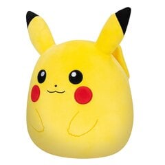 SQUISHMALLOWS Pokemon plīša rotaļlieta Pikachu, 25 cm cena un informācija | Mīkstās (plīša) rotaļlietas | 220.lv